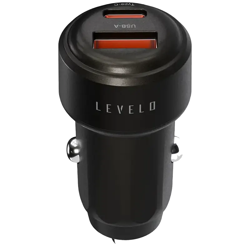 Levelo Nori Mini 60W Car Charger With C to C Cable 2 Mascom International.webp
